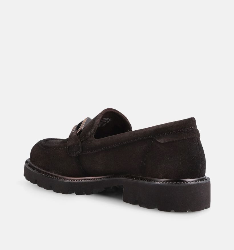 Tamaris Comfort Bruine Mocassin voor dames (376342) - geschikt voor steunzolen