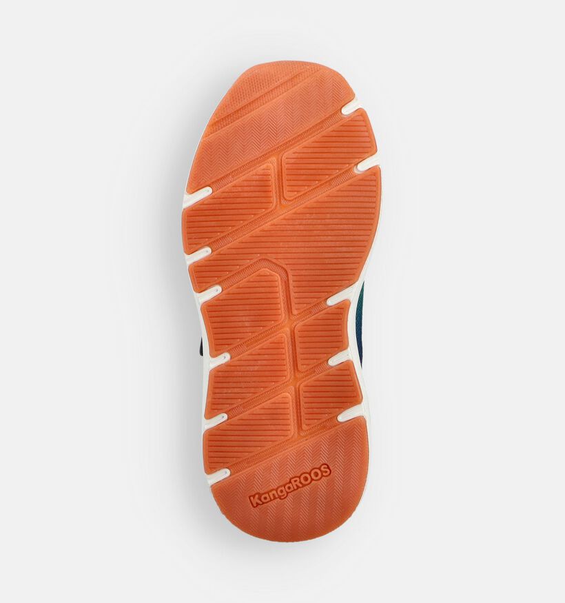 KangaROOS Rida EV Baskets basses en Bleu pour filles, garçons (363982) - pour semelles orthopédiques