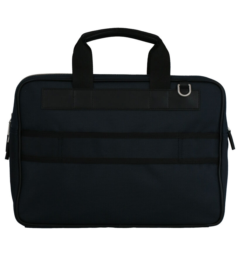 Tommy Hilfiger Elevated Nylon Blauwe Laptoptas in kunstleer (268743)