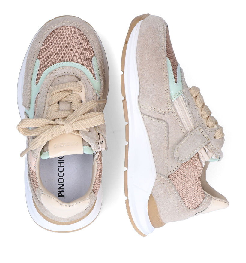 Hip Beige Sneakers voor meisjes (307354) - geschikt voor steunzolen