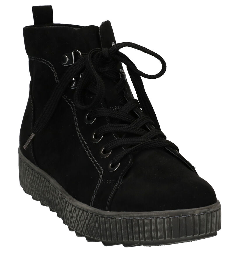 Jana Zwarte Boots in stof (280900)