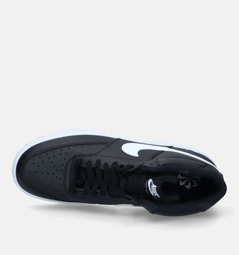 Nike Court Vision Mid Next Nature Zwarte sneakers voor heren (332319)