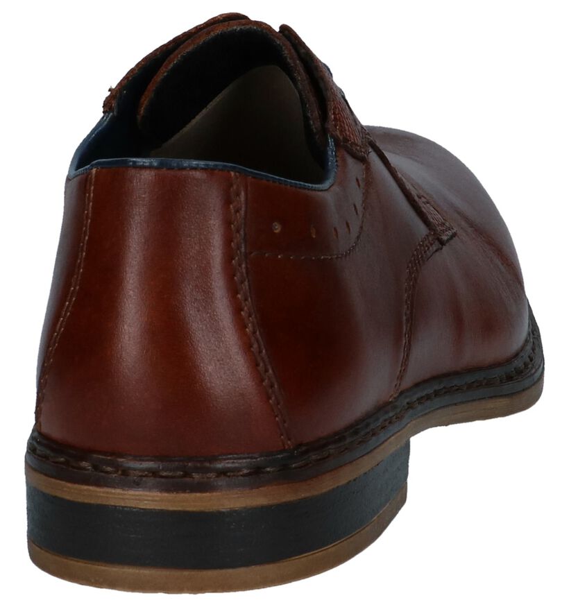 Rieker Cognac Veterschoenen in leer (271965)