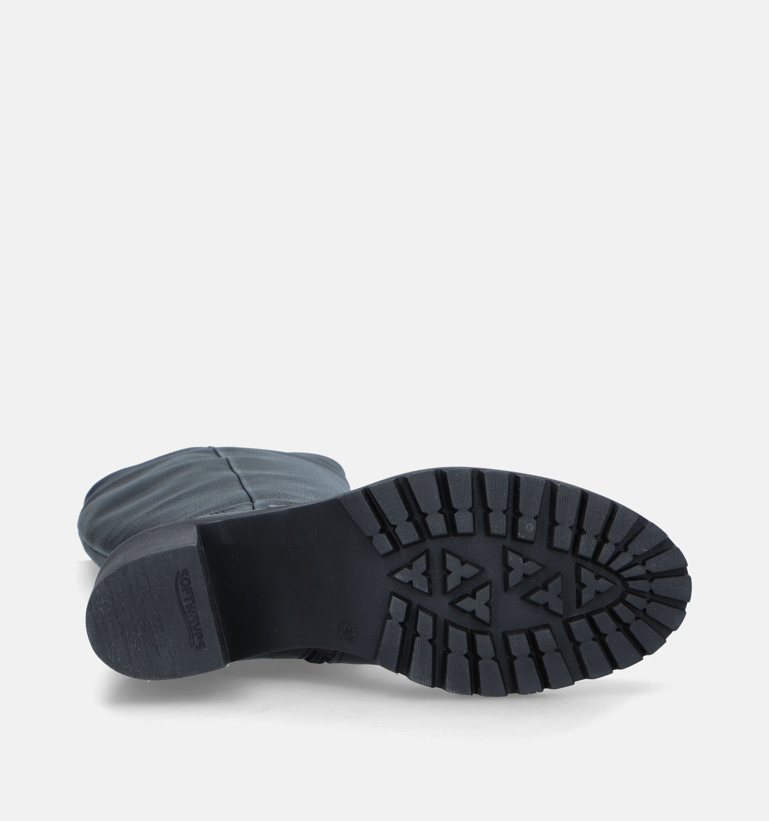 Softwaves Zwarte Laarzen met hak Dames Laarzen Online op TORFS.BE