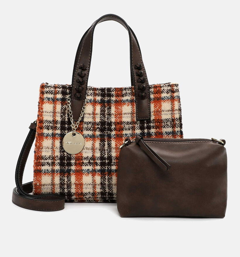 Tamaris Gwenda Grijze Handtas Tamaris Gwenda Beige Handtas voor dames (363235)