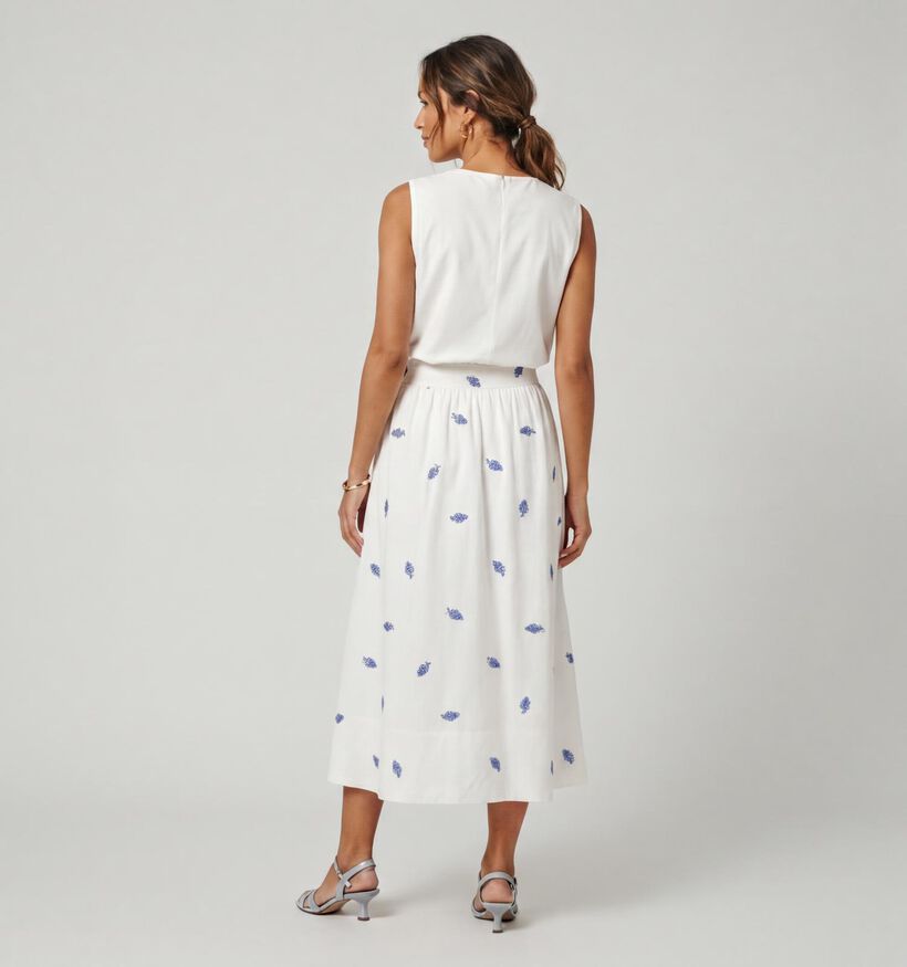 Desires Perla Jupe mi-longue en Blanc pour femmes (374250)