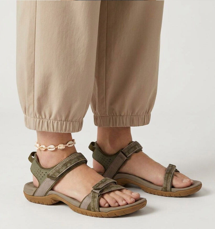 Teva Verra Kakigroene Sandalen voor dames (370874)
