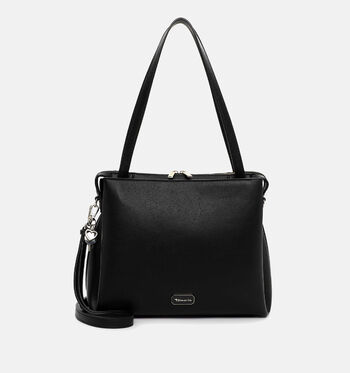 Tamaris Shoppers Zwart/Beige