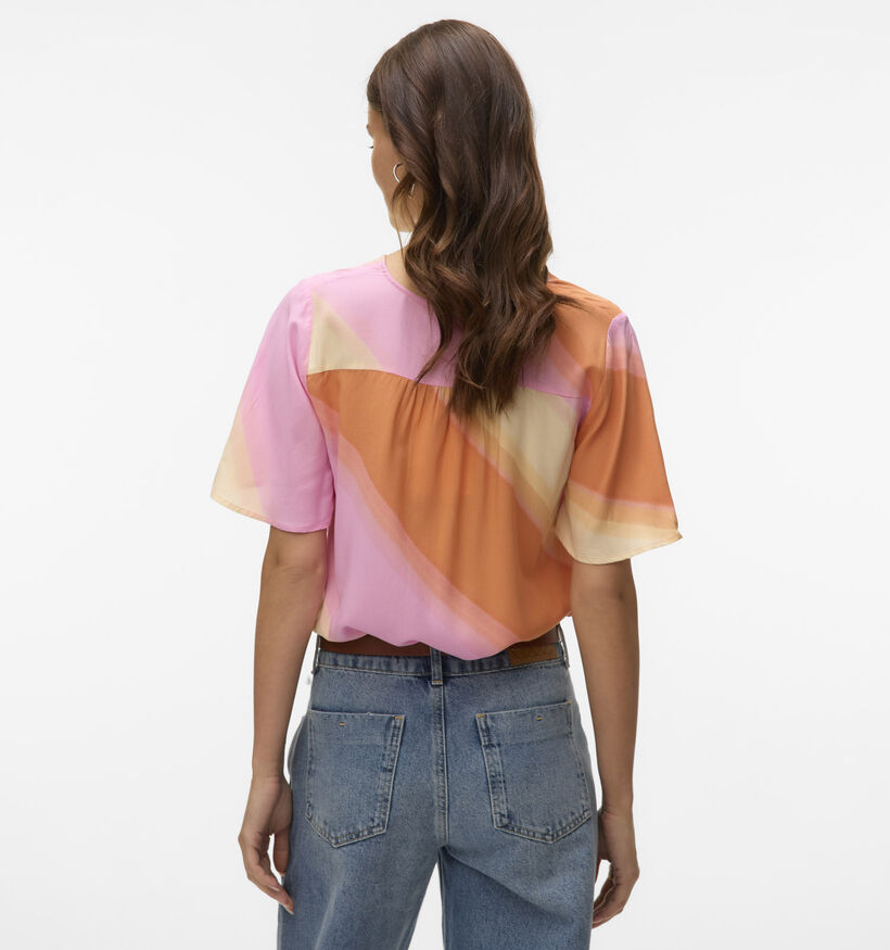 Vero Moda Vanya Oranje Blouse voor dames (352140)