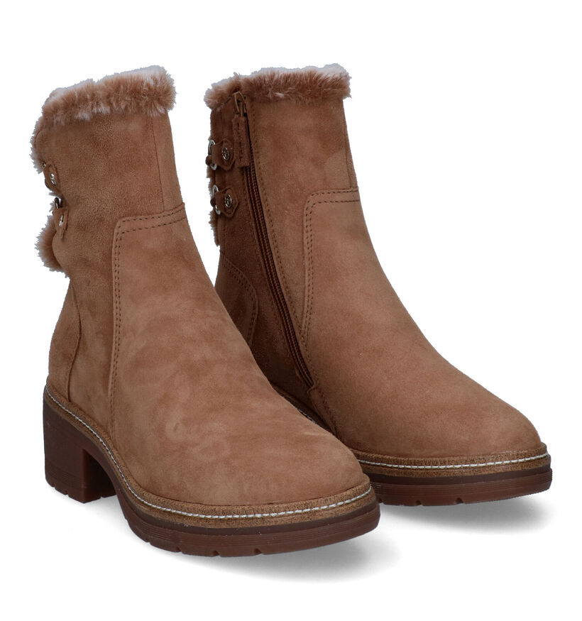 Tamaris Bruine Boots in daim (315391)