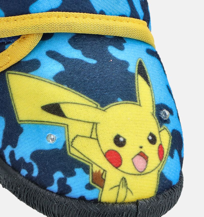 Pokémon Pikachu Pantoufles en Bleu pour filles, garçons (364892)