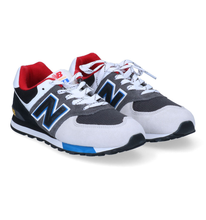 New Balance GC 574 Baskets en Vert pour garçons (319262)