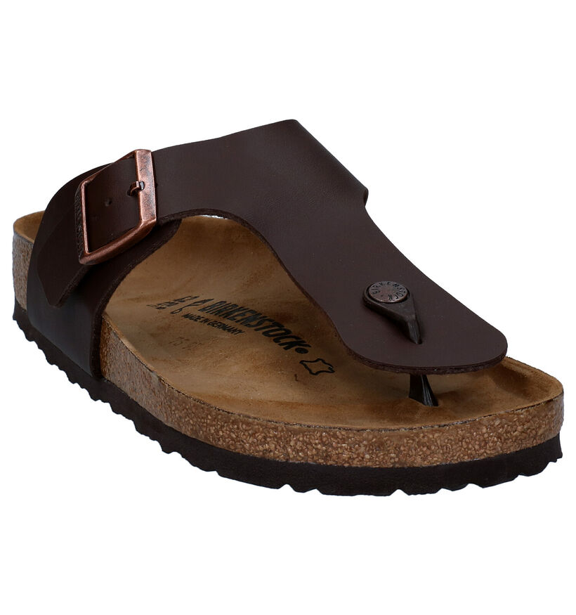 Birkenstock Ramses Zwarte Teenslippers voor heren (322799)