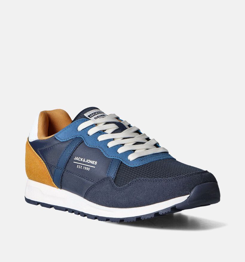 Jack & Jones Harrow Chaussures à lacets en Bleu pour hommes (352845) - pour semelles orthopédiques