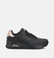 Skechers Uno Golden Air Zwarte/Gouden Sneakers voor dames (359714) - geschikt voor steunzolen