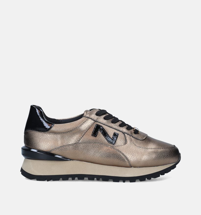 Nathan-Baume Baskets casual en Marron pour femmes (348018) - pour semelles orthopédiques