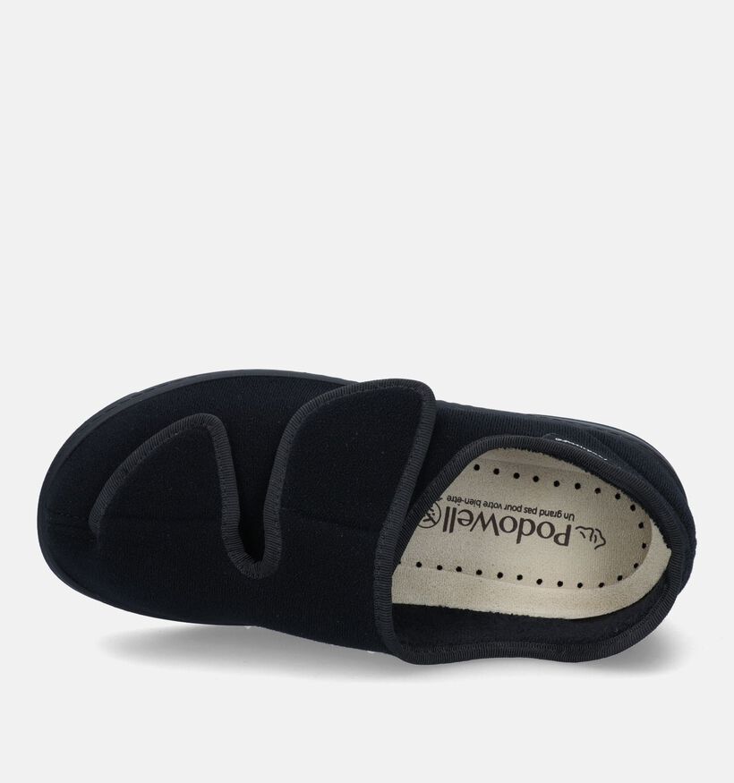 Podowell Athos Pantoufles orthopédiques en Noir pour femmes (342225) - pour semelles orthopédiques