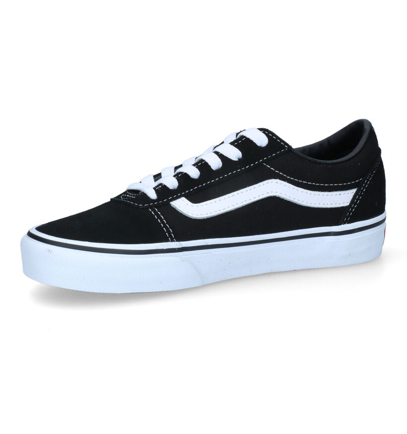 Vans Ward YT zwarte Skate sneakers voor jongens, meisjes (327930)