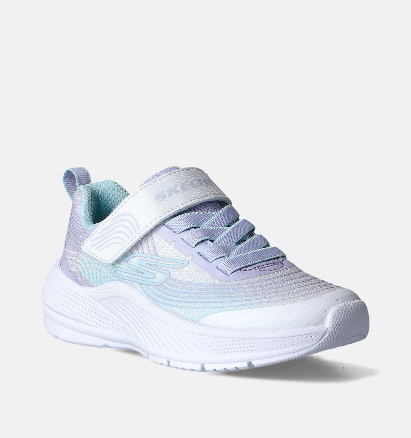 Skechers Microspec Advance Witte Sneakers voor meisjes (352298)