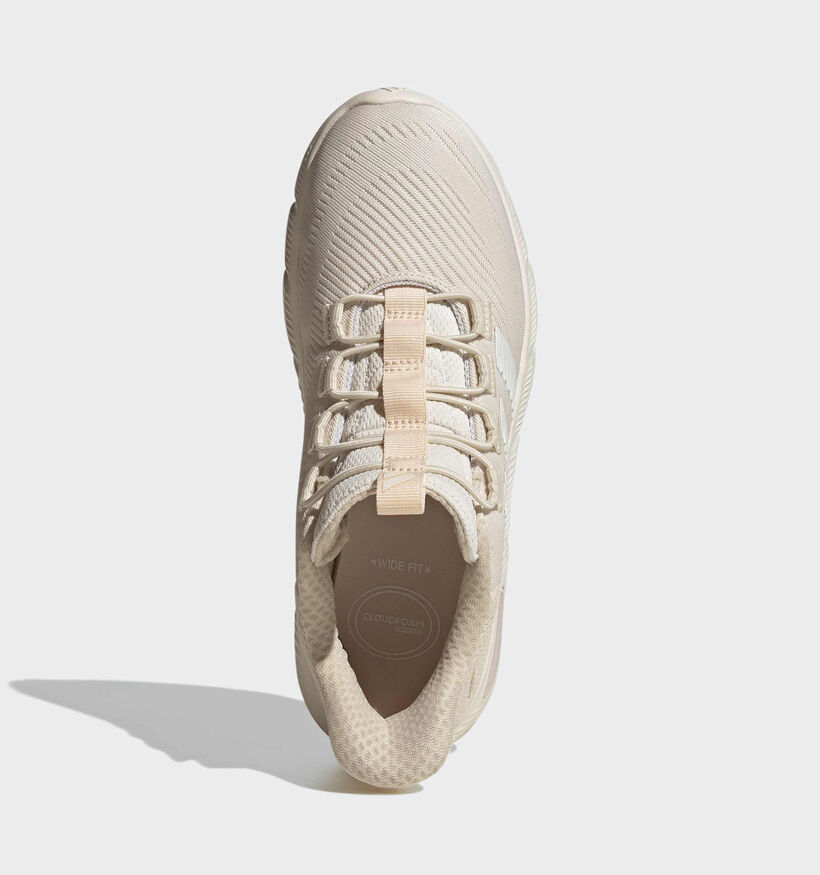 adidas Cloudfoam Flex Rapidfit Baskets sportives en Beige pour femmes (372723)