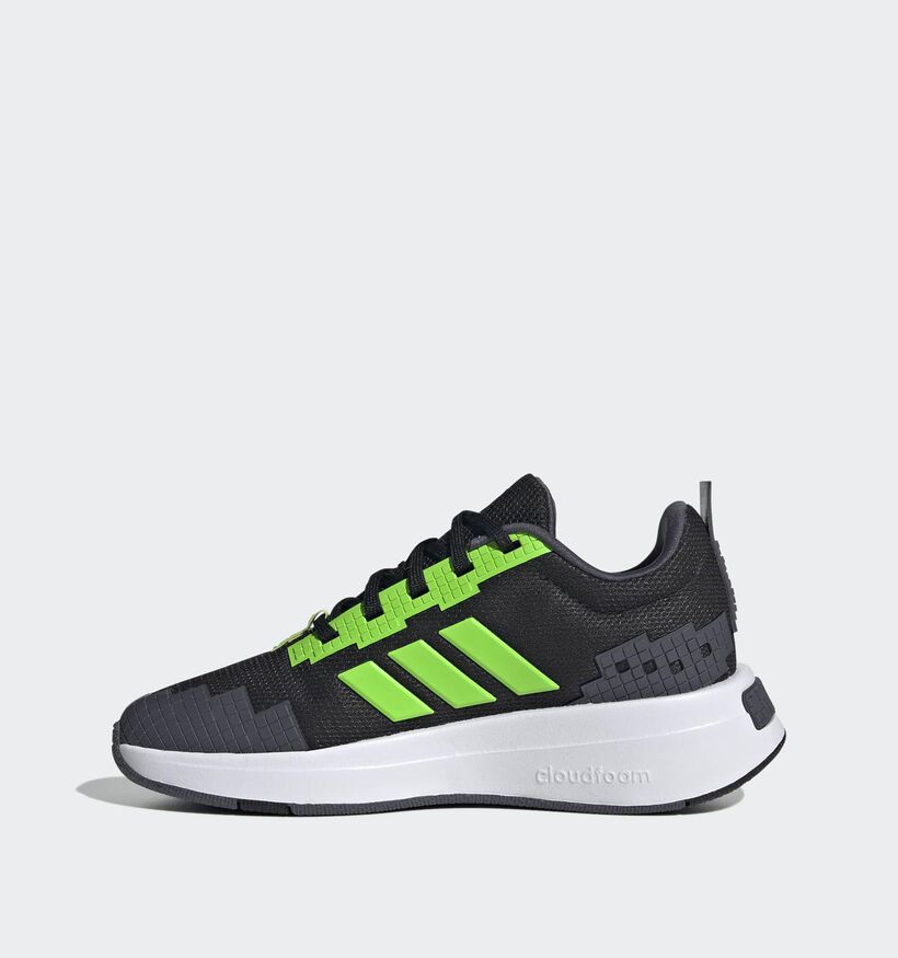 adidas Minecraft Zwarte Sneakers voor jongens, meisjes (366818) - geschikt voor steunzolen
