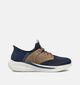 Skechers Slade Caster Donkerblauwe Sneakers voor heren (360872)