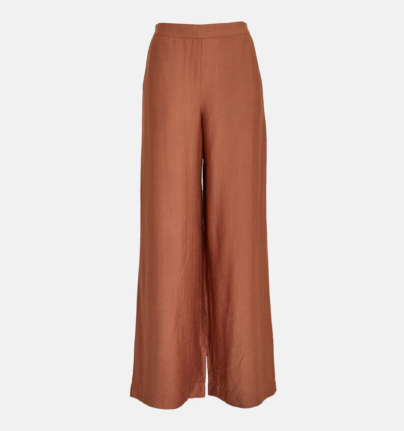 Minus Seria Bruine Wijde Broek voor dames (359029)