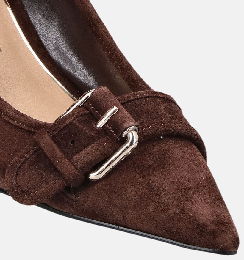 Guess Andey Donkerbruine Pumps voor dames (379513)