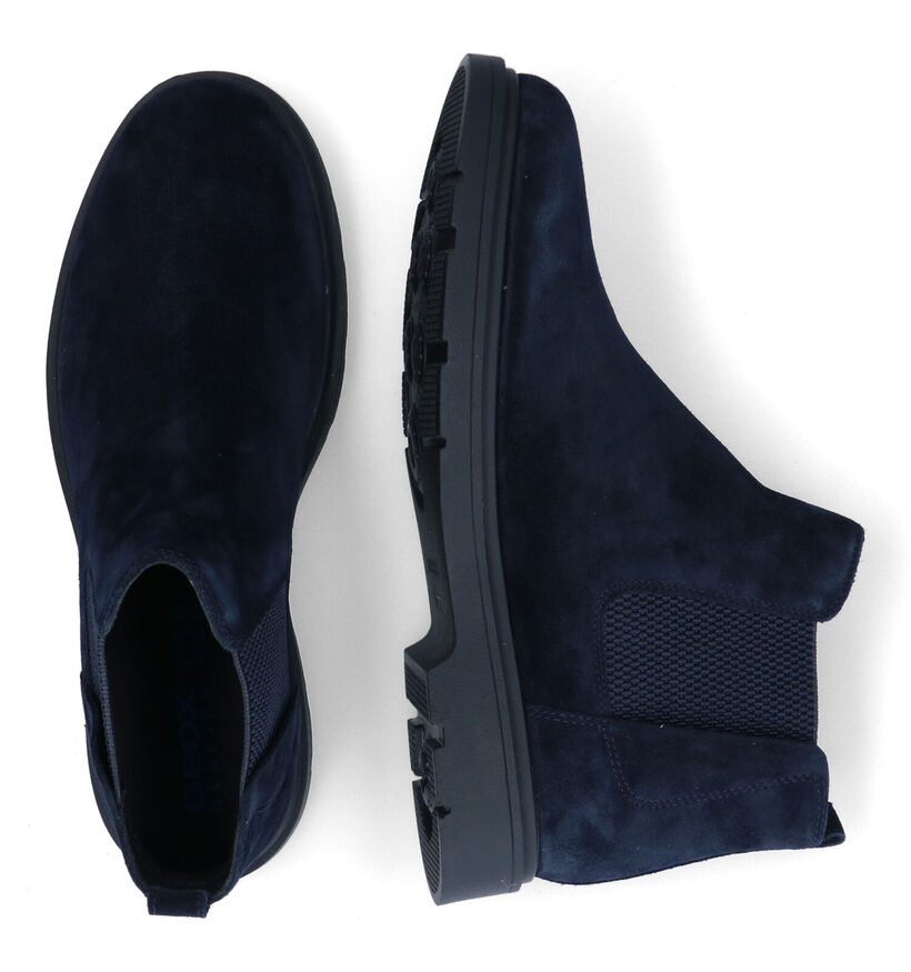 Geox Spherica Boots Chelsea en Maron en daim (313680)