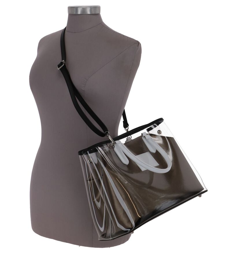 Bronzen Handtas My Best Bag met Zalmroze Handvatten in leer (241441)