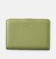 Crinkles Porte-monnaie zippé en Vert pour femmes (358087)