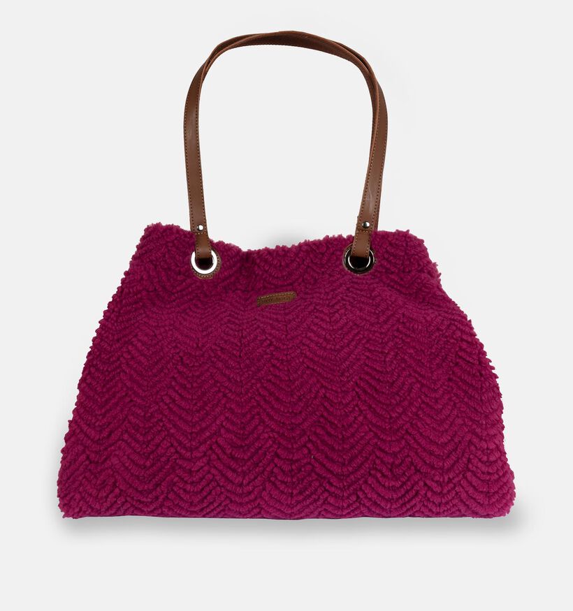 Bulaggi Teddy Cabas avec fermeture éclair en Fuchsia pour femmes (333014)