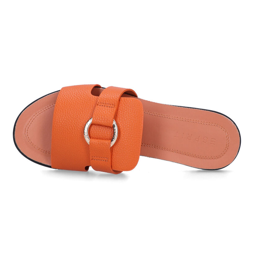 Esprit Nu-pieds plates en Orange pour femmes (320797)