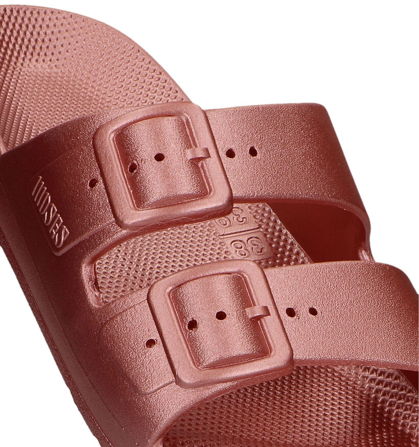 Freedom Moses Basic Nu-pieds en Or rose pour femmes (323019)