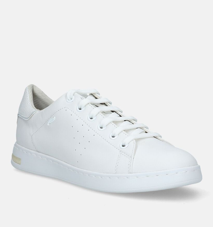 Geox Jaysen Witte Sneakers voor dames (353771) - geschikt voor steunzolen