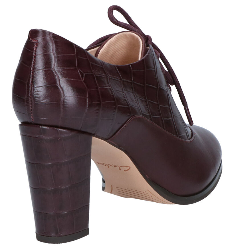 Clarks Kaylin Ida Zwarte Enkelpumps in leer (256173)