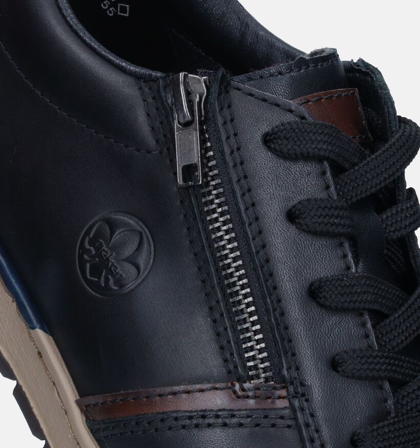 Rieker Chaussures à lacets en Noir pour hommes (344375)