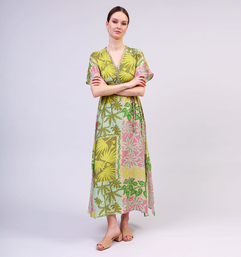 Orfeo Valentina Groene Maxi jurk voor dames (359280)