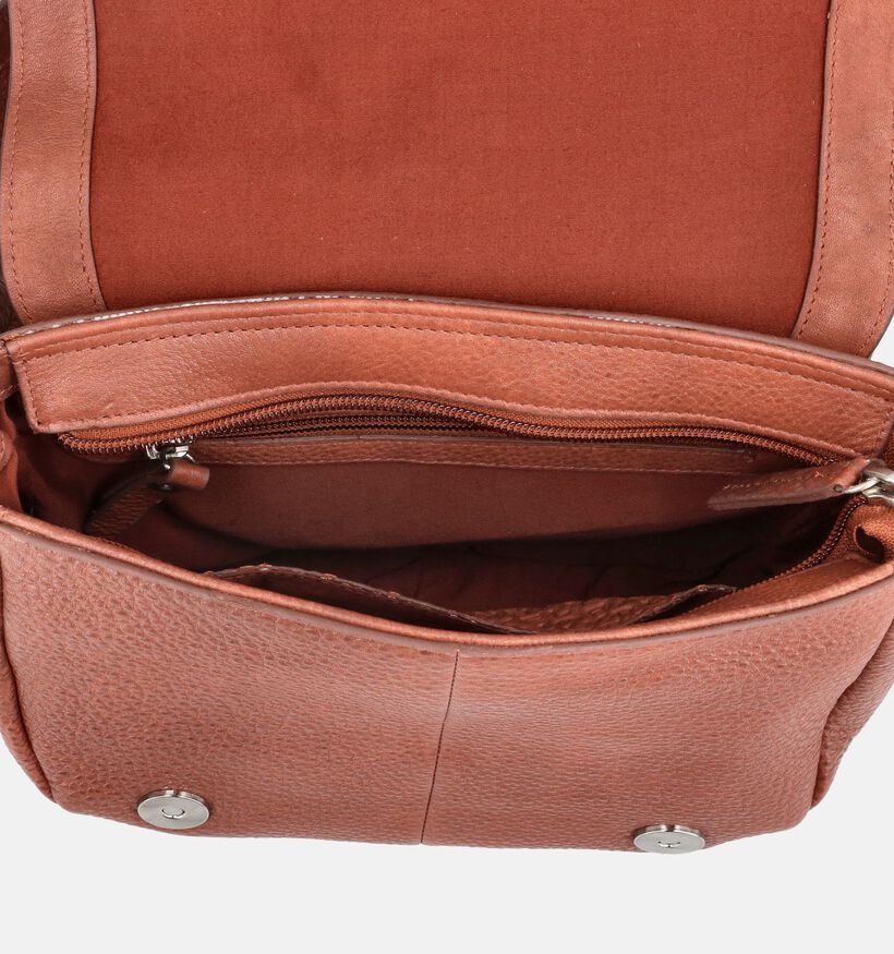 Burkely Skylar Cognac Crossbodytas voor dames (380425)
