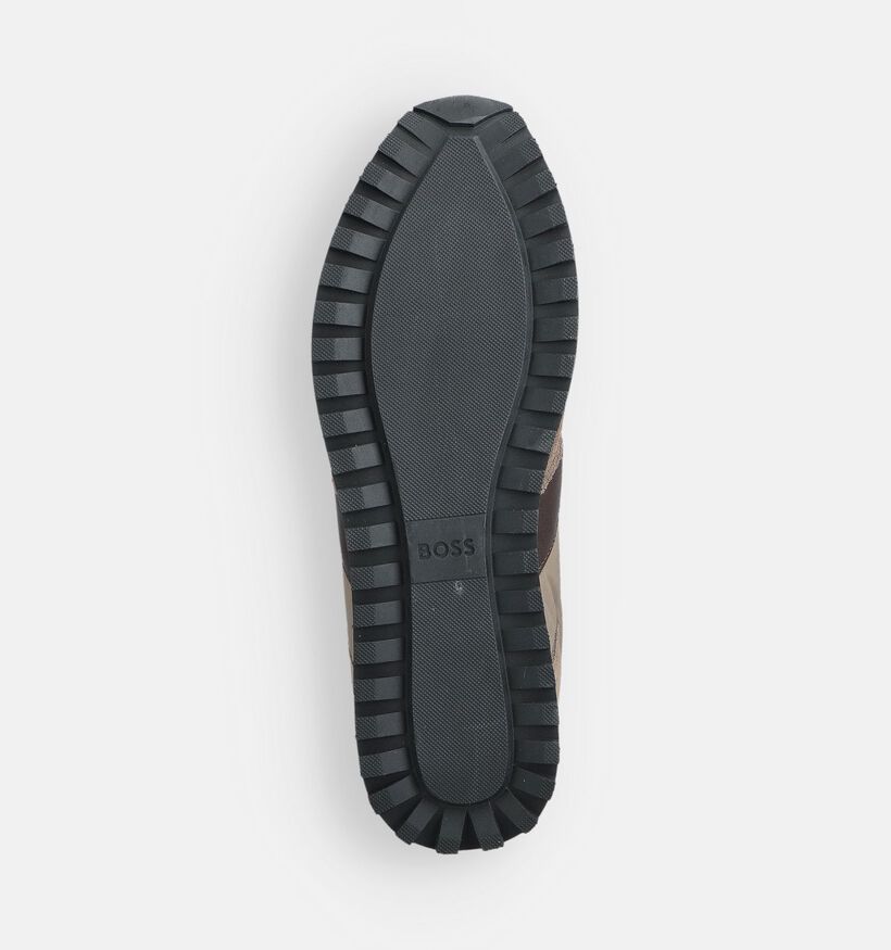 BOSS Bruine Veterschoenen voor heren (359093) - geschikt voor steunzolen
