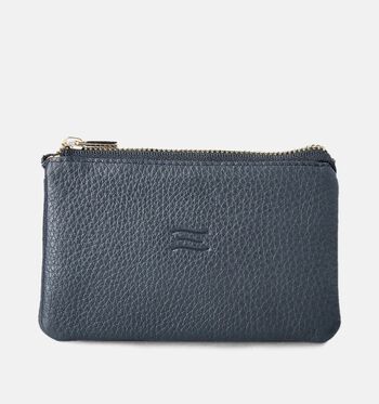 Crinkles Portemonnees Zwart/Oranje/Beige/Cognac/Bruin/Taupe/Blauw/Groen