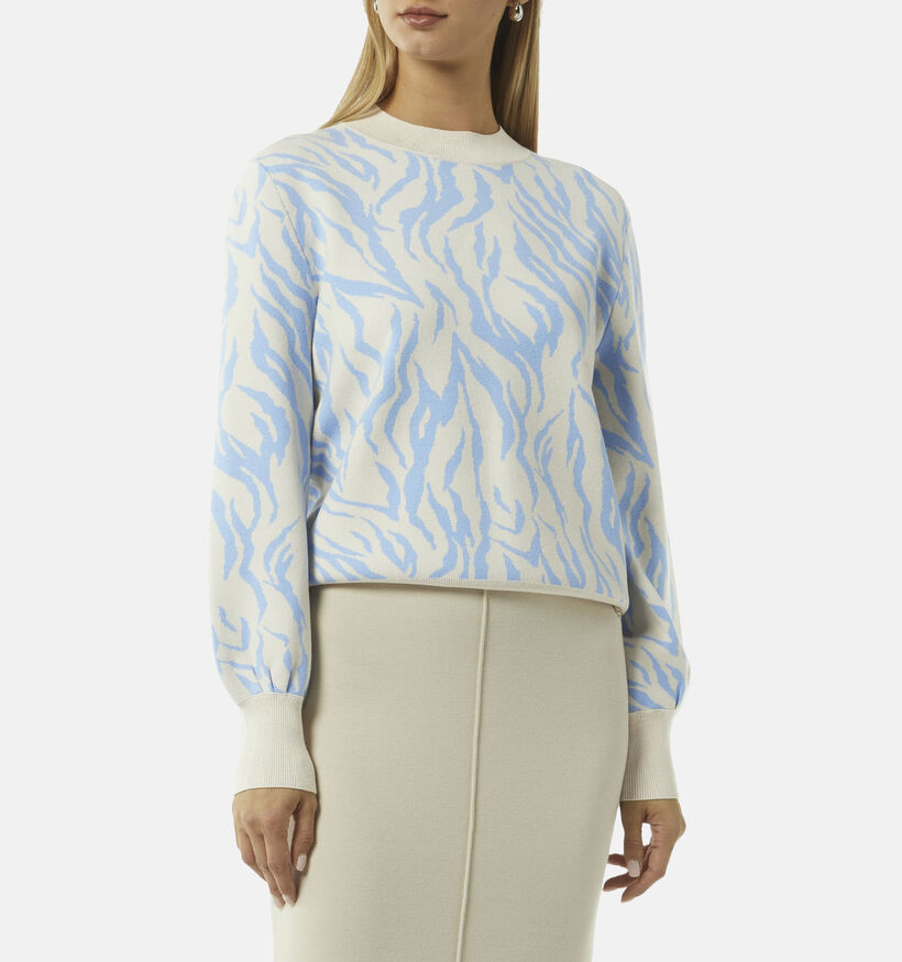 comma casual identity Blauwe Gebreide trui voor dames (348446)