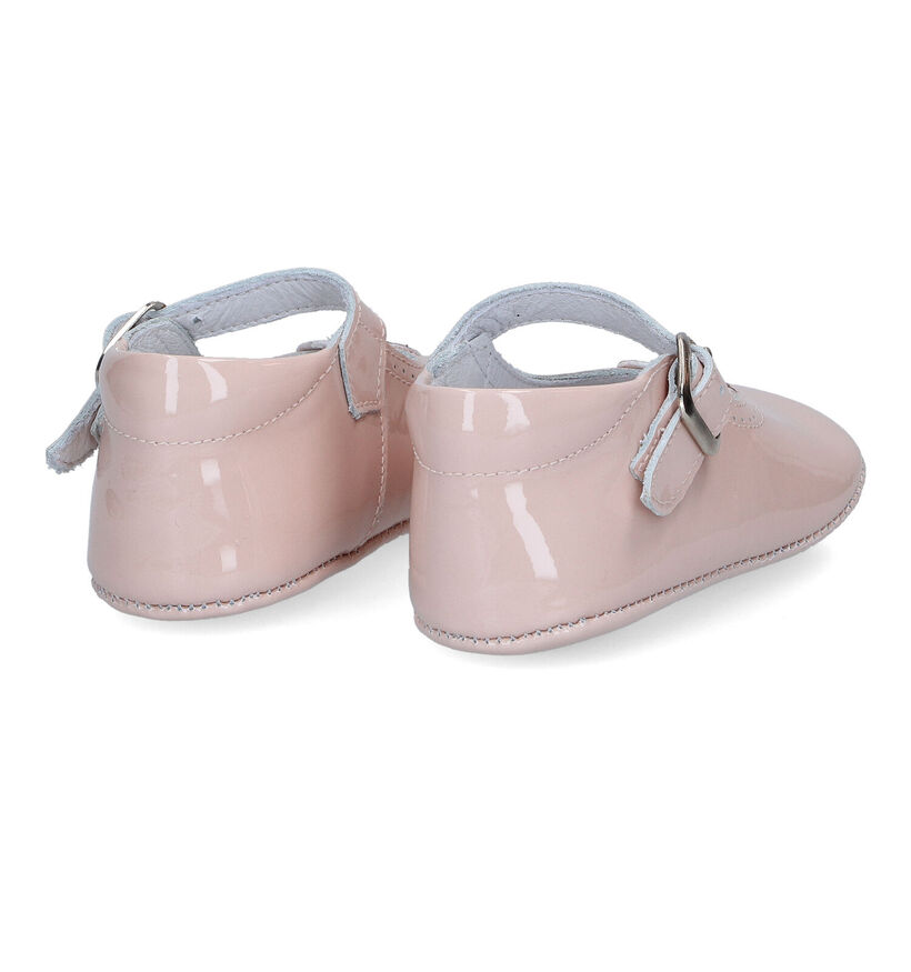 Beberlis Kuki Chaussons pour bébé en Rose pour filles (307013)