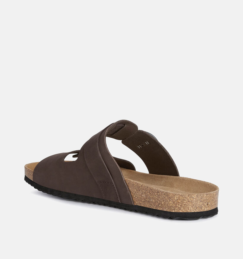 Geox Ghita Nu-pieds en Marron pour hommes (351619)