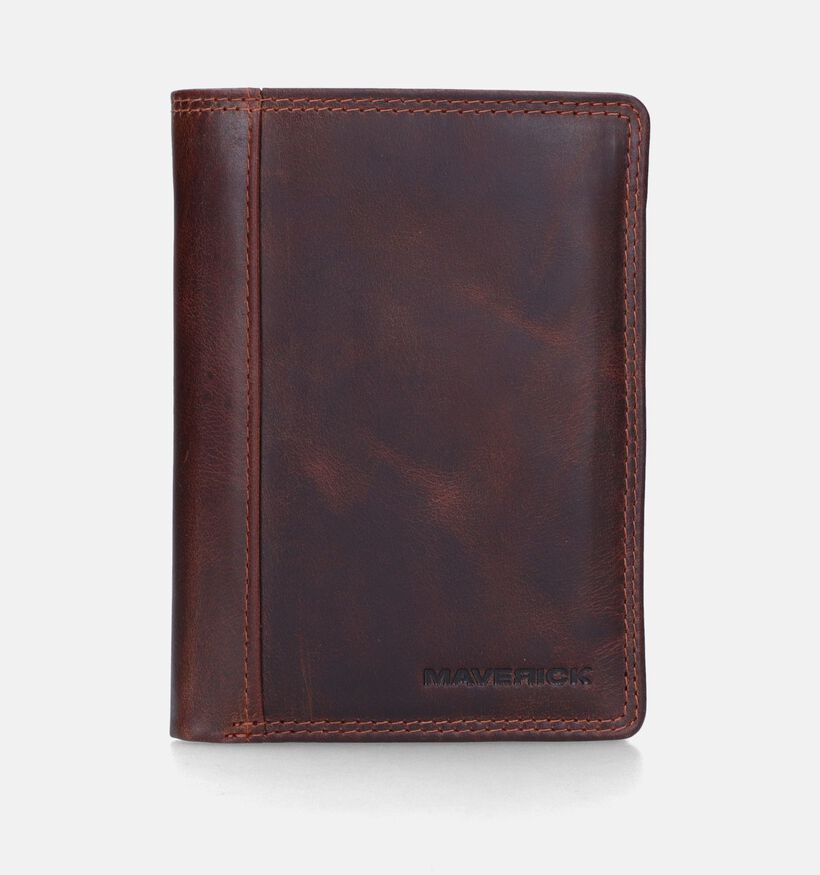 Maverick Portefeuille en Brun pour hommes (358812)