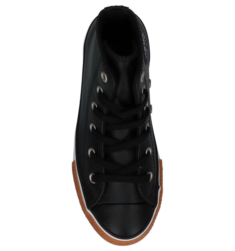 Hoge Geklede Sneakers Zwart Converse Chuck Taylor All Star High, Zwart, pdp