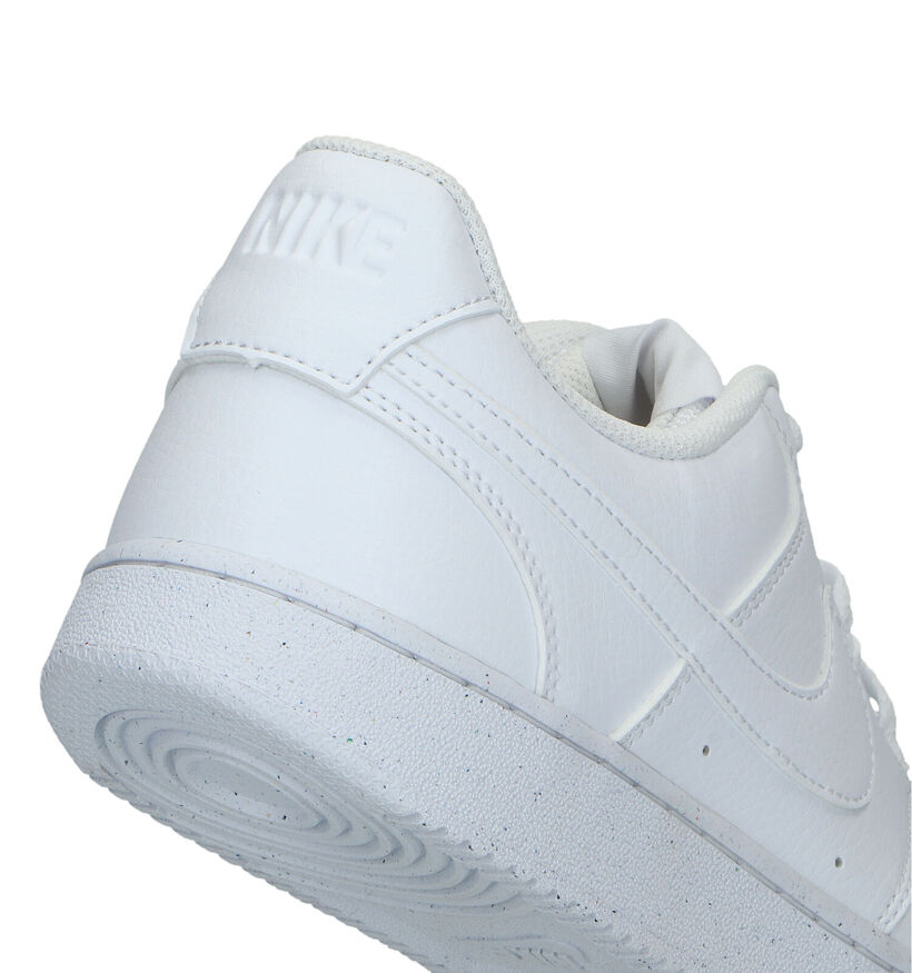 Nike Court Vision Next Nature Baskets en Blanc pour hommes (325158)