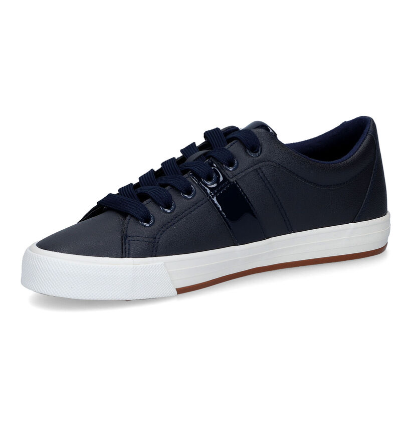 Esprit Baskets habillées en Bleu foncé en simili cuir (304512)