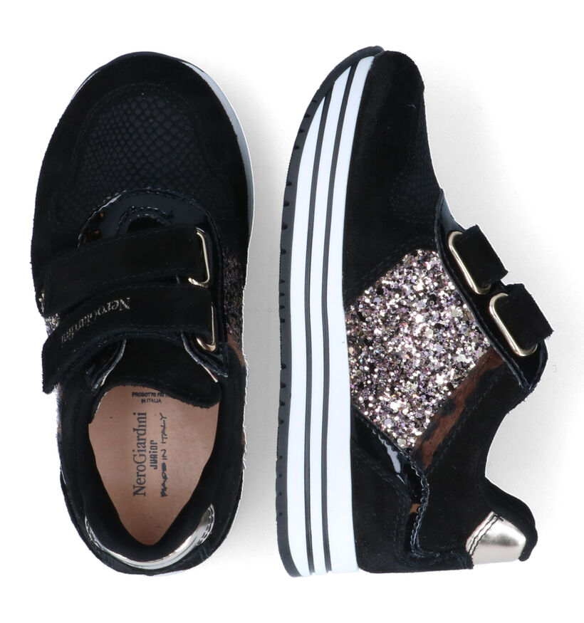 NeroGiardini Zwarte Sneakers voor meisjes (315941)