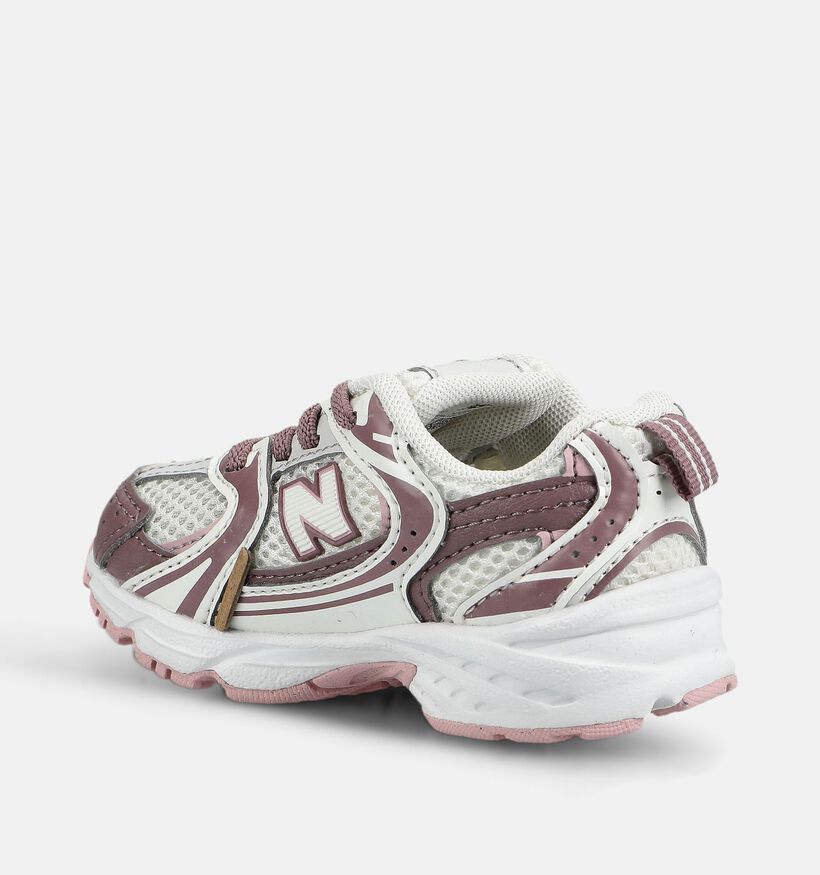 New Balance 530 Baskets basses en Rose pour filles (375191) - pour semelles orthop&eacute;diques